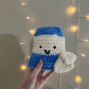 crochet bag of chips